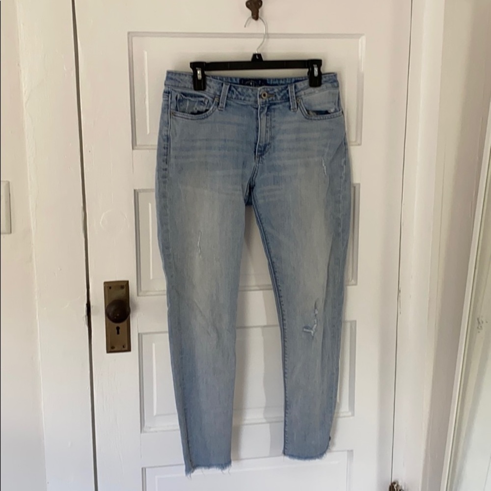 Light wash lucky jeans